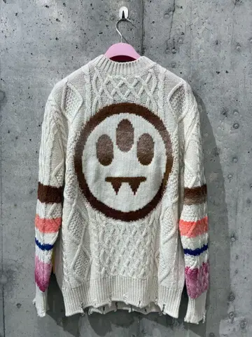 [ 미사용 새상품 ] BARROW 니트 화이트 size L