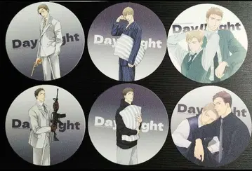 지저귀는 새는 날지 않는다 콜라보 카페 Day/Night 특전 코스터