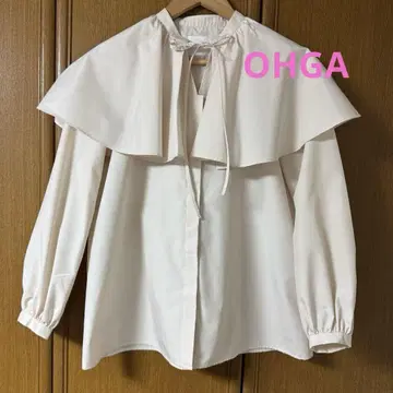 OHGA 케이프 블라우스