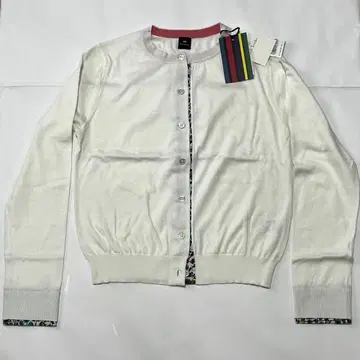 [새상품] Paul Smith 화이트 가디건