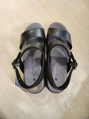 크루아상 croissant 샌들 미사용 새상품 일부 천연 가죽 사용 L