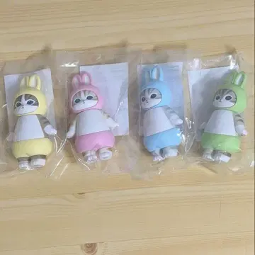 mofusand 모프 샌드 우사냥 피규어 4종 세트 프라이스