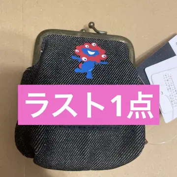 오사카 간사이 박람회 한정판 미야쿠미야쿠 에드윈 콜라보 가마구치 지갑