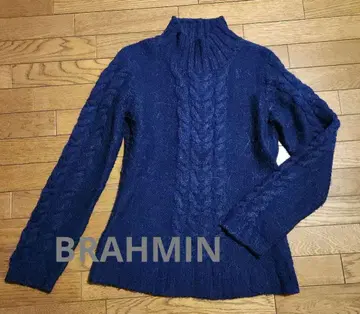 BRAHMIN 고급 따뜻한 긴팔 니트
