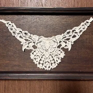 프랑스 1900년대 앤티크 탈부착 카라 30cm 이상