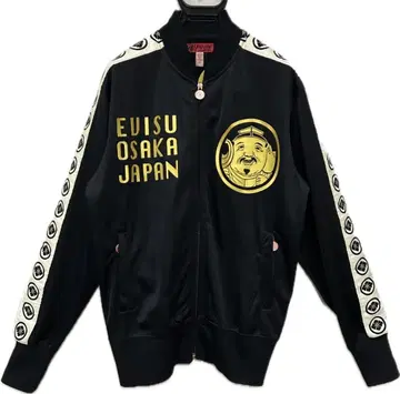YAMANE EVISU 에비스님 갈매기 골드 자수 트랙 자켓 42