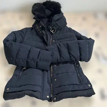 ZARA BASIC 블랙 다운 자켓 M