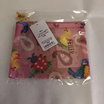 하이 페이즐리 메쉬 파우치 S
