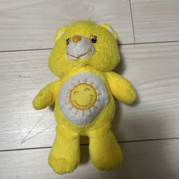 케어베어 봉제 인형 옐로우 컬러