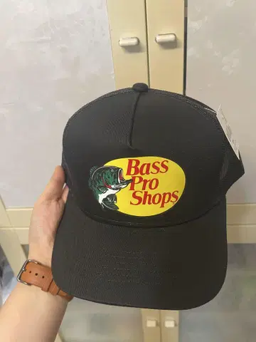 Bass Pro Shops 블랙 메쉬 캡
