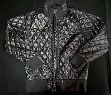[ 레어템 ] Champion vintage 퀼팅 블랙 자켓