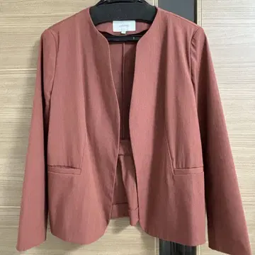 UNTITLED 노카라 자켓