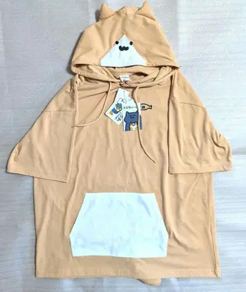 오분구와 함께 후드티 반팔 L 사이즈 코스프레