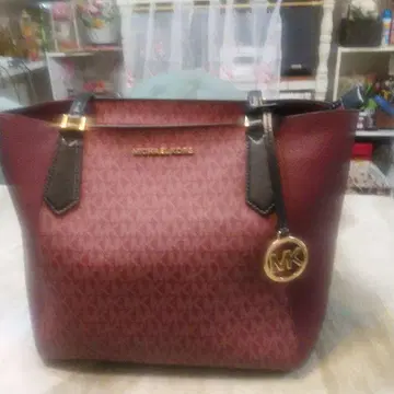 MICHAEL KORS 레드 숄더백