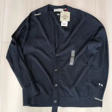 ANYA HINDMARCH UNIQLO 네이비 가디건 M