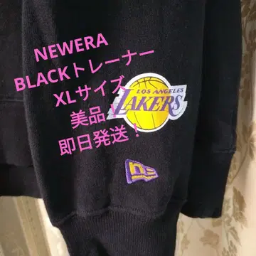NEWERA XLARGE 레이커스 XL 블랙 맨투맨 새상품급