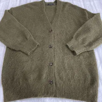 JEANASIS 5G 블러쉬 오버 V 가디건