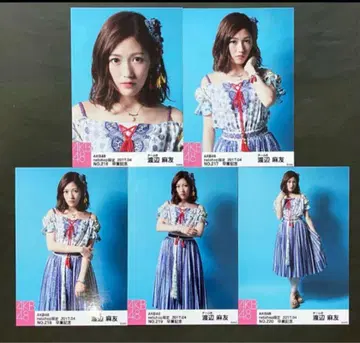 와타나베 마유 AKB48 브로마이드 5장 컴프