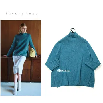 컨디션 최상*Theory luxe 2022*캐시미어 울*터틀넥 니트