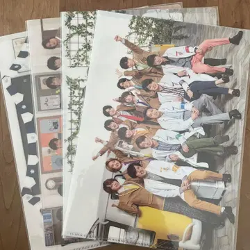 아라시의 와쿠와쿠 학교 클리어 파일 4장 세트