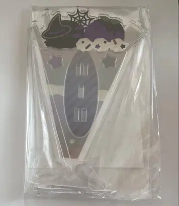 후쿠야 복권 A상 할로윈 파르페 아크릴 프레임 위치 퍼플