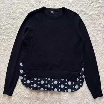 PS 폴스미스 도트 레이어드 니트 네이비