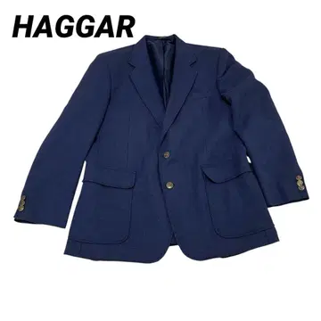 HAGGAR 하거 테일러드 자켓 42 골드 버튼 블레이저