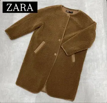 ZARA 보아 코트