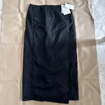 AP STUDIO 충전솜 패디드 스커트 랩 스커트