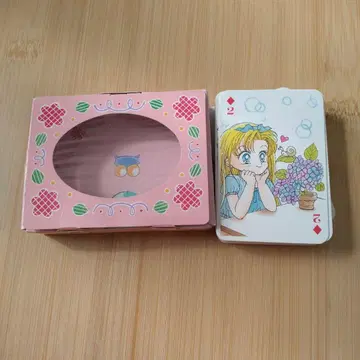 잡지 리본 부록 카드놀이