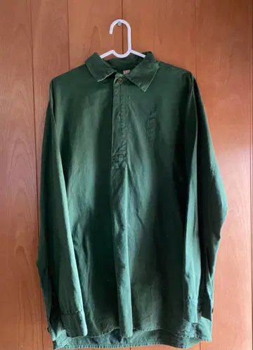 스웨덴군 M55 풀오버 셔츠 밀리터리 그린 size39