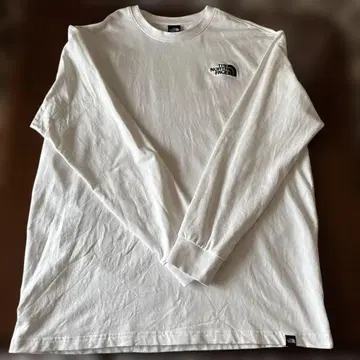 THE NORTH FACE 화이트 긴팔 셔츠 L/100