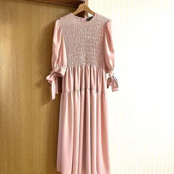 sister jane 리본 티어드 원피스
