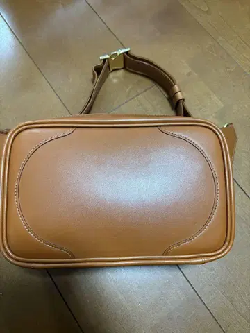 ITAGAKI 브라운 가죽 숄더백
