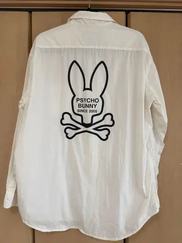 Psycho Bunny 화이트 셔츠 L