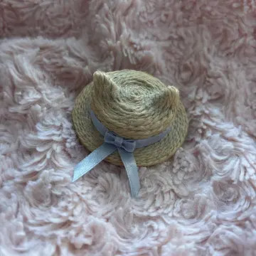 미니 브라이스 고양이 귀 밀짚모자 인기 해외 작가님