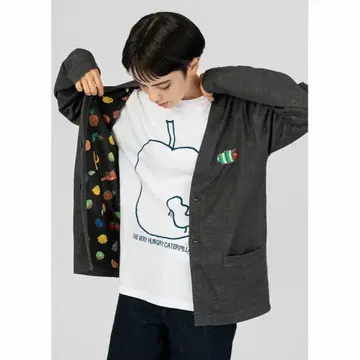 graniph 그라니프 배고픈 애벌레 가디건 에릭 칼