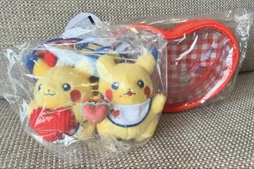 피카츄 다이너 햄버거 봉제 인형 파우치 미사용 새상품 익명 배송