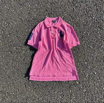 POLO 핑크 피케 셔츠