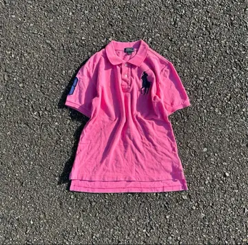 POLO 핑크 피케 셔츠