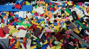 LEGO 블록 세트 다색 diabloock 수납 봉투 포함
