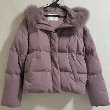 Noela 아우터 핑크 다운코트