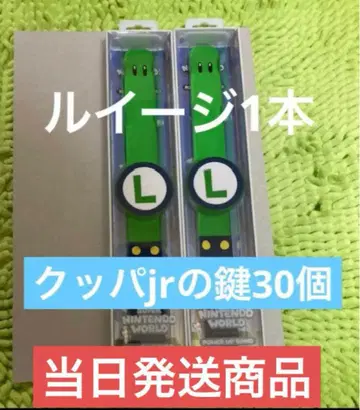 파워업 밴드 루이지 열쇠 30개 USJ 유니버셜 슈퍼 닌텐도 월드