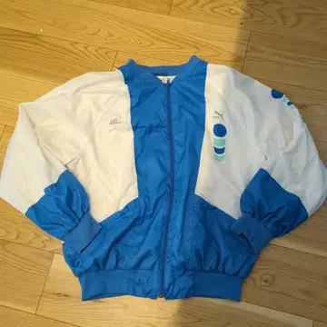 Puma 나일론 자켓 파랑/화이트