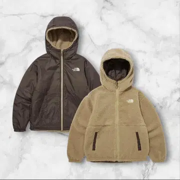 THE NORTH FACE 플리스 후드티 카멜 NJ4FP57B XL
