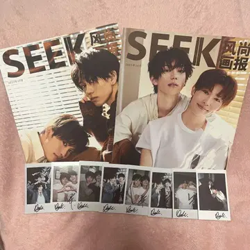 SEEK 히구치 코헤이 GENIC 마시코 아츠키 잡지 카드