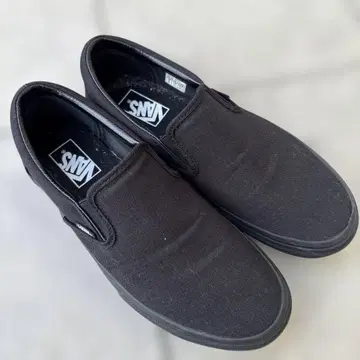 VANS 블랙 슬립온