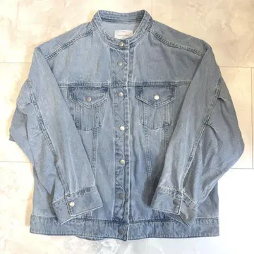 DRESS FOR MYSELF 라이트 블루 데님 자켓