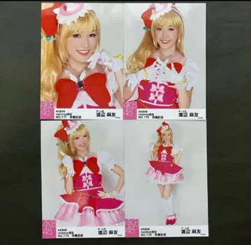 와타나베 마유 AKB48 브로마이드 졸업 기념 4장