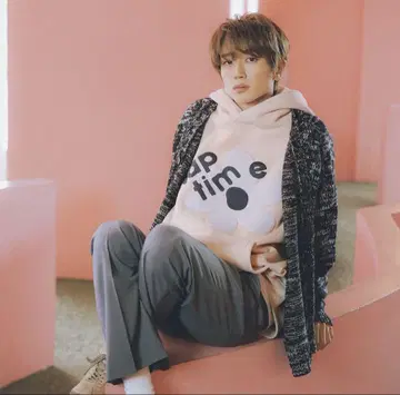 [새상품] Naptime. MIX 니트 가디건 (블랙 F 사이즈)